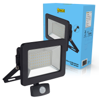 123inkt 123led projecteur avec capteur | 6000K | 5500 lumens (50W) 0310717L123 LDR01993