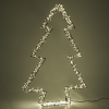 123led sapin de Noël 3D 56 cm blanc extra chaud & blanc chaud 540 lumières - noir LDR07273 - 4