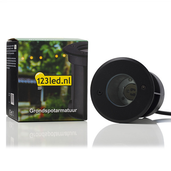 123inkt 123led spot de sol Rhodos pour 1x GU10 - noir KH7144A LDR08525 - 2
