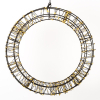 Couronne de Noël avec œillet de suspension Ø 36 cm blanc extra chaud & blanc chaud 800 lampes - noir LDR07270 - 2