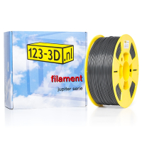 123inkt Filament 1,75 mm ABS 1 kg série Jupiter (marque 123-3D) - gris  DFP01164