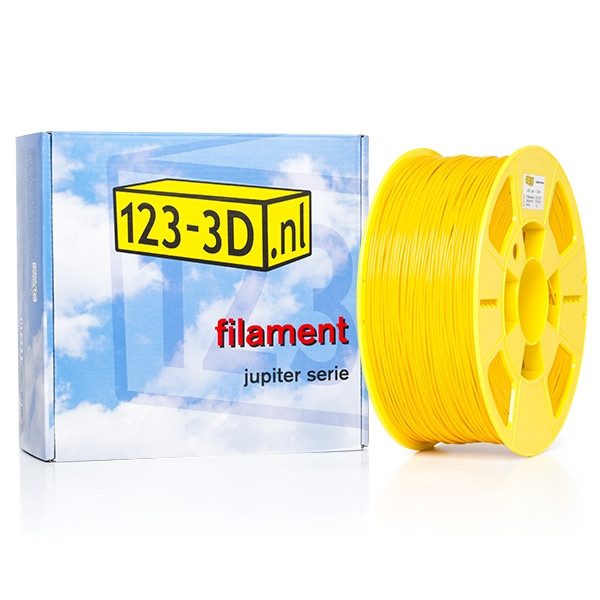 123inkt Filament 1,75 mm ABS 1 kg série Jupiter (marque distributeur 123-3D) - jaune  DFA11008 - 1