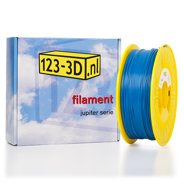 123inkt Filament 1,75 mm PETG 1 kg série Jupiter (marque distributeur 123-3D) - bleu ciel  DFP01175 - 1