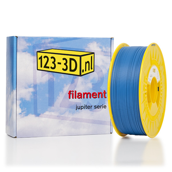 Filament 1,75 mm PLA 1,1 kg série Jupiter (marque 123-3D) - bleu ciel DFP01036 - 1