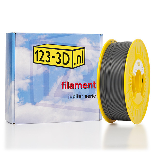 123inkt Filament 1,75 mm PLA 1,1 kg série Jupiter (marque 123-3D) - gris  DFP01050 - 1