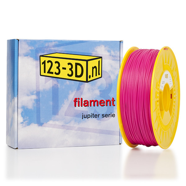 123inkt Filament 1,75 mm PLA 1,1 kg série Jupiter (marque distributeur 123-3D) - magenta  DFP01062 - 1