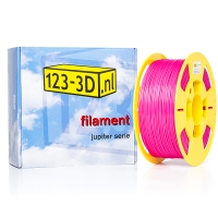 123inkt Filament 1,75 mm PLA 1 kg série Jupiter (marque distributeur 123-3D) - rose vif  DFP11018