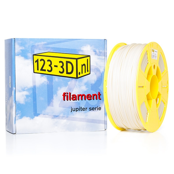 123inkt Filament 2,85 mm ABS 1 kg série Jupiter (marque 123-3D) - blanc  DFA11017 - 1