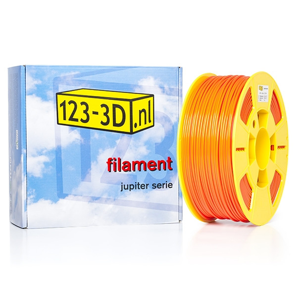 123inkt Filament 2,85 mm ABS 1 kg série Jupiter (marque 123-3D) - orange  DFA11027 - 1