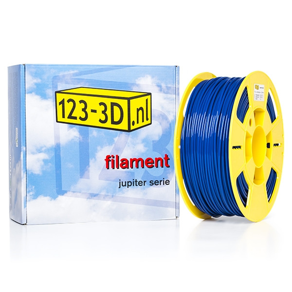 123inkt Filament 2,85 mm ABS 1 kg série Jupiter (marque distributeur 123-3D) - bleu foncé  DFA11019 - 1