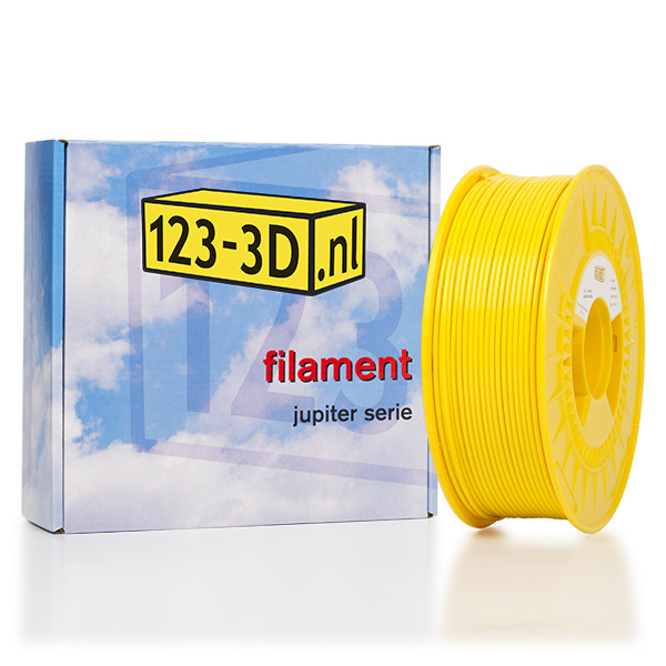 123inkt Filament 2,85 mm PLA 1,1 kg série Jupiter (marque 123-3D) - jaune  DFP01044 - 1