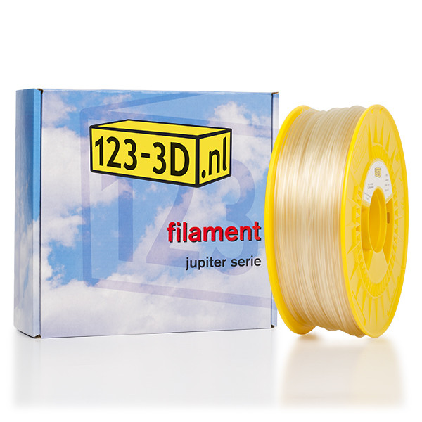 123inkt Filament 2,85 mm PLA 1,1 kg série Jupiter (marque distributeur 123-3D) - neutre  DFP01079 - 1