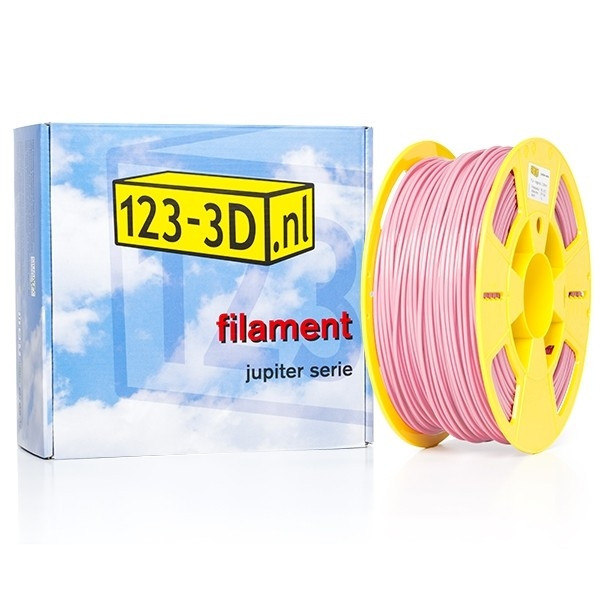 123inkt Filament 2,85 mm PLA 1 kg série Jupiter (marque distributeur 123-3D) - rose clair  DFP11064 - 1
