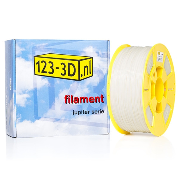 123inkt Filament neutre 1,75 mm ABS 1 kg série Jupiter (marque distributeur 123-3D)  DFP01095 - 1