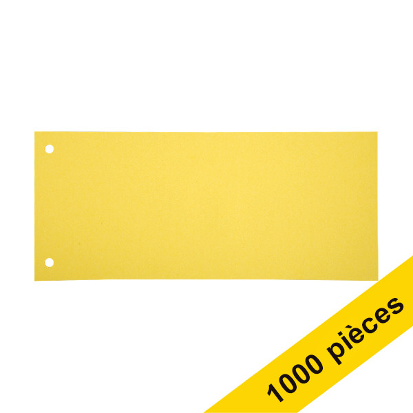 Offre: 10x 123encre bande de séparation 105 x 240 mm (100 pièces) - jaune 301772 - 1