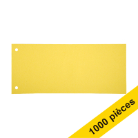 Offre: 10x 123encre bande de séparation 105 x 240 mm (100 pièces) - jaune