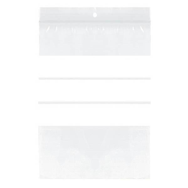 Offre: 10x 123encre sachet zip avec bande d'écriture 120 mm x 180 mm (100 pièces) 300766 - 2