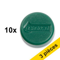 Offre: 3x 123encre aimants 20 mm (10 pièces) - vert