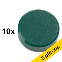 Offre: 3x 123encre aimants 30 mm (10 pièces) - vert