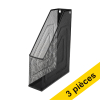 Offre: 3x 123encre porte-revues en maille - noir