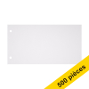 Offre: 5x 123encre bande de séparation 120 x 225 mm (100 pièces) - blanc 301776 - 1