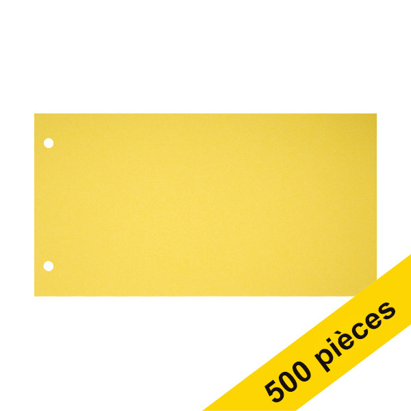 Offre: 5x 123encre bande de séparation 120 x 225 mm (100 pièces) - jaune 301775 - 1