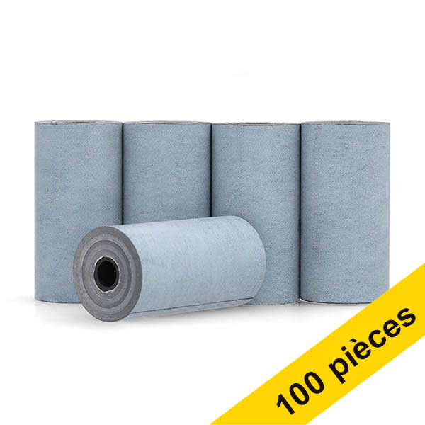 Offre : 123encre Blue4est rouleau de caisse thermique 57 x 30 x 12 mm 48 g/m² (100 pièces) 303646 - 1