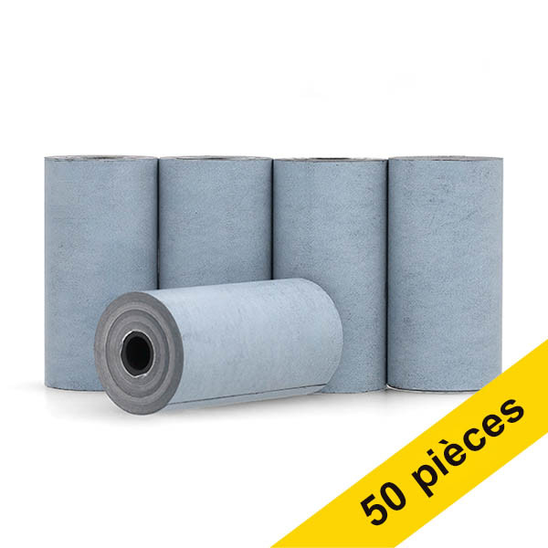 Offre : 123encre Blue4est rouleau de caisse thermique 57 x 30 x 12 mm 48 g/m² (50 pièces) 303645 - 1