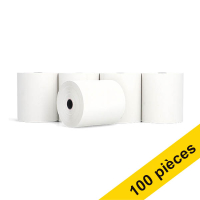 Offre : 123encre rouleau de caisse thermique 80x80x12 48 g/m² (100 pièces) 303622
