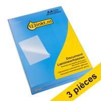 Offre : 3 x 123encre pochette de plastification de documents A4 brillant 2x250 microns (100 pièces)
