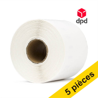 Offre : 5x 123encre LW650XL PRO étiquettes d'expédition DPD extra larges (104 x 159 mm) 653386