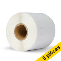 123inkt Offre : 5x 123encre LW650 S0722480 / 99019 étiquettes pour classeurs larges S0722480C 650749