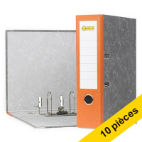 Offre : 10 x 123encre classeur A4 en carton 80 mm - orange