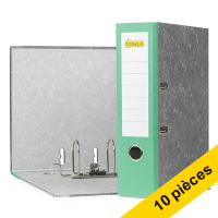 Offre : 10 x 123encre classeur A4 en carton 80 mm - vert