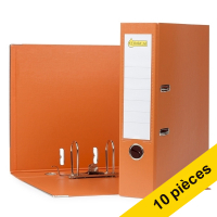 Offre : 10 x 123encre classeur A4 plastique 80 mm - orange