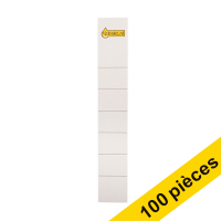 Offre : 10x 123encre étiquettes pour classeurs format étroit 30 x 186 mm (10 pièces)