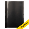 Offre : 10x 123encre chemise à clip A4 pour 30 feuilles - noir
