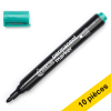 Offre : 10x 123encre marqueur permanent (1-3 mm ogive) - vert