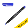 Offre : 10x 123encre marqueur permanent ultra fin (0,3 mm ogive) - bleu 303298 - 1