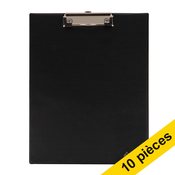 123inkt Offre : 10x 123encre porte-bloc A4 vertical - noir  390648 - 1