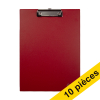 Offre : 10x 123encre porte-bloc A4 vertical - rouge