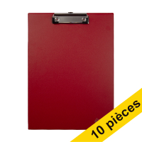 123inkt Offre : 10x 123encre porte-bloc A4 vertical - rouge  301610