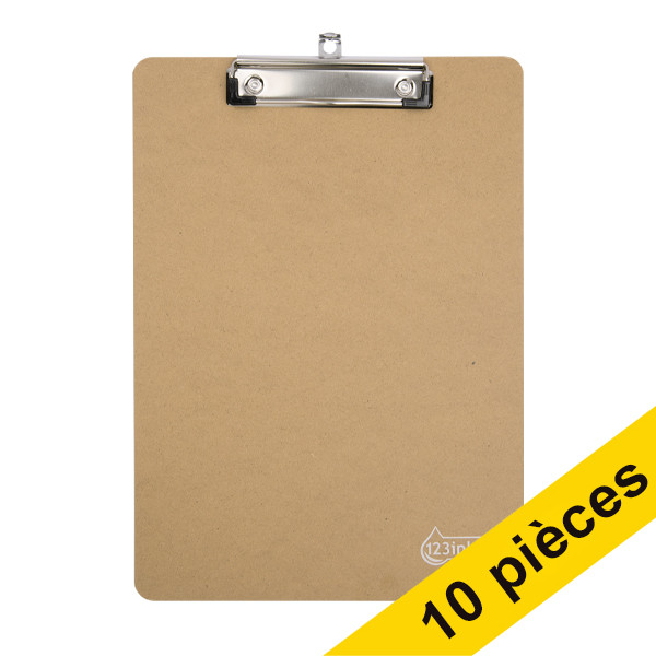 123inkt Offre : 10x 123encre porte-bloc en bois A4 vertical  302208 - 1