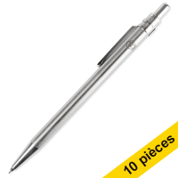 123inkt Offre : 10x 123encre portemine 0,5 mm - argent  301204