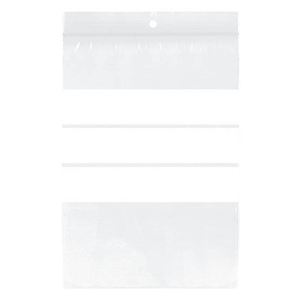 Offre : 10x 123encre sachet zip avec bande d'écriture 80 mm x 120 mm (100 pièces) 300764 - 2