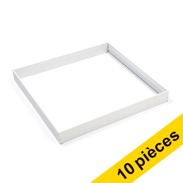Offre : 10x 123led cadre de montage pour panneau LED 60 x 60 cm - blanc LDR08688 - 1