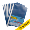 Offre : 123encre chemise à lamelle A4 (5 pièces) - bleu