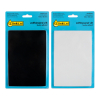 Offre : 123encre patins adhésifs 100 mm x 150 mm (4 pièces) - noir/blanc
