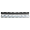 Offre : 123encre peigne de reliure 19 mm (300 pièces) - noir et blanc 340068 - 1