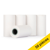 Offre : 123encre rouleau TPE 57x30x12 thermique (50 pièces) - blanc 303651